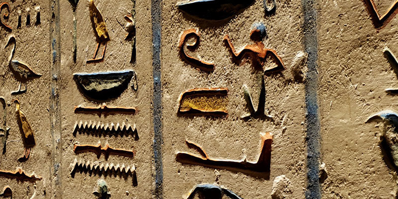Arete Gallery Blog: Ancient Egyptian Hieroglyphics