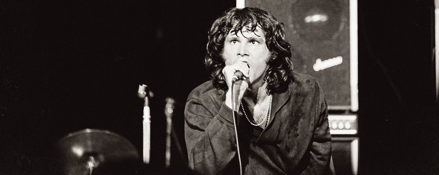 Photo of Jim Morrison Taken by Photographer Jack Rosen