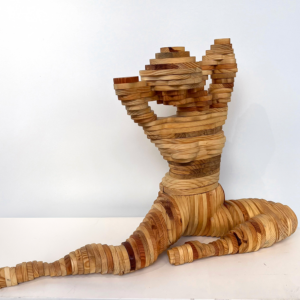 Arete Gallery: Wood Sculpture by Don Keesey, Morning
